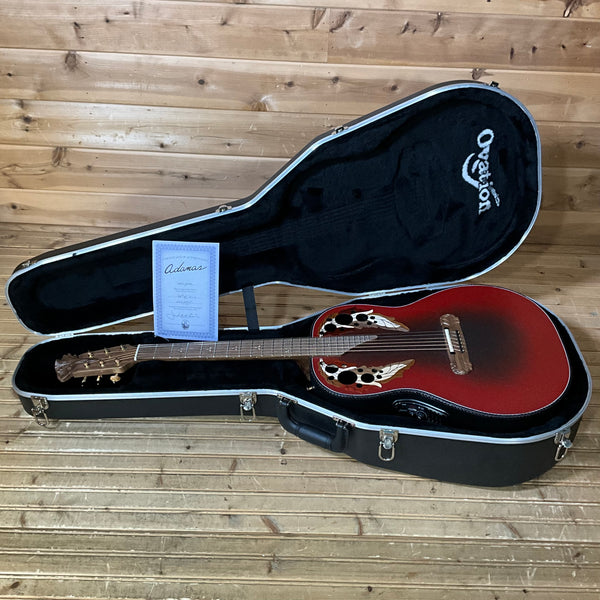 Ovation Adamas 1687 GT E-Acoustic Guitar - Reverse Red Burst