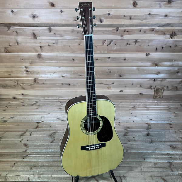 Martin Custom Shop Dreadnought Adirondack Spruce/East Indian Rosewood Acoustic Guitar - Natural