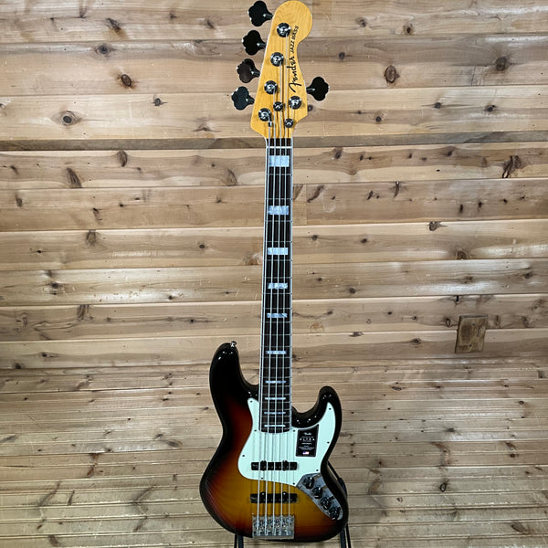 Fender American Ultra V Jazz Bass - Ultraburst - Huber Breese Music