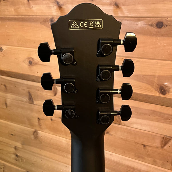 Ibanez AEG721 7-String Acoustic Guitar - Black Out