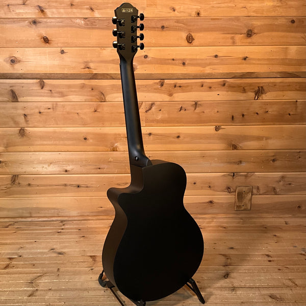 Ibanez AEG721 7-String Acoustic Guitar - Black Out