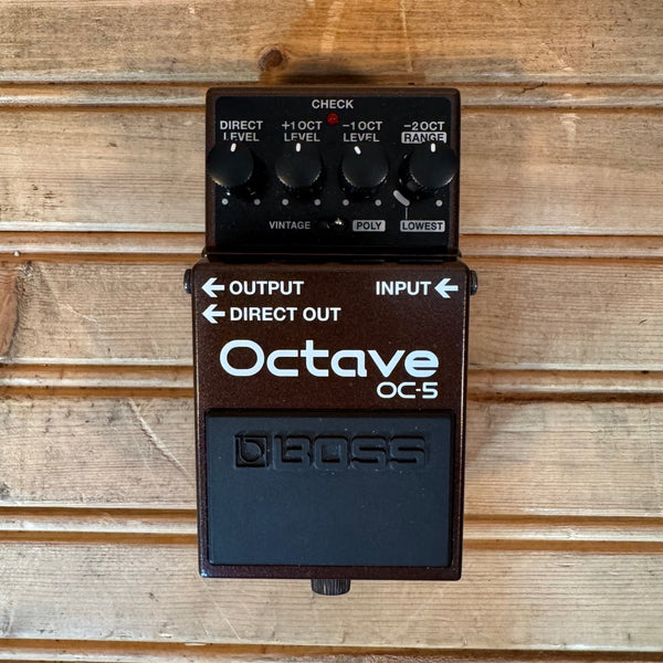 ベース BOSS / OC-5 OCTAVE (USED) Boss Octave OC-5 Pedal USED - Huber Breese Music
