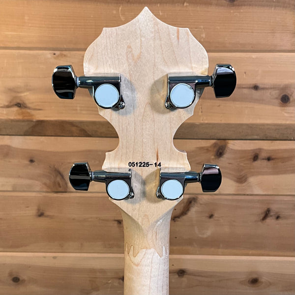 Deering Goodtime Two 5-String Banjo with Resonator - Natural Blonde Satin