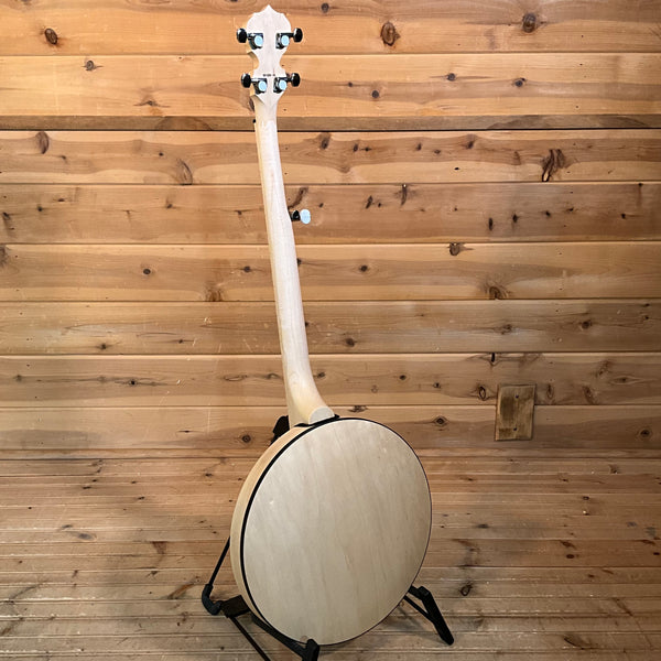 Deering Goodtime Two 5-String Banjo with Resonator - Natural Blonde Satin