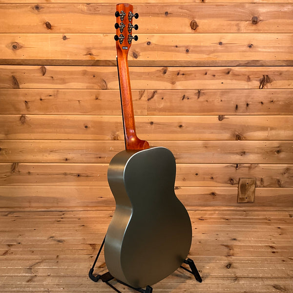 Gretsch G9201 Honey Dipper Round-Neck Brass Body Resonator Guitar - Shed Roof Finish