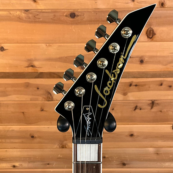 Jackson X-Series Signature Scott Ian King V KVXT Electric Guitar - Gloss Black