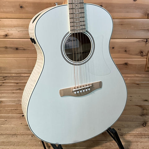 Ibanez AAM370E Acoustic Guitar - Open Pore Antique White