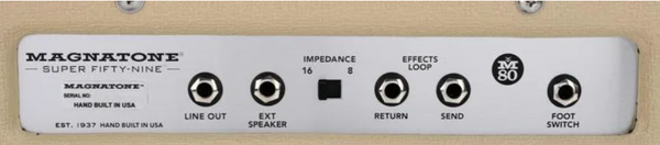 Magnatone Super 59 M-80 1x12 Combo Amplifier - Gold