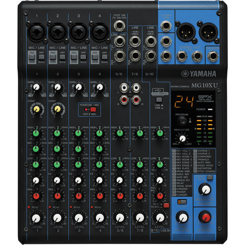 Yamaha  MG10XU 10-Channel Mixer