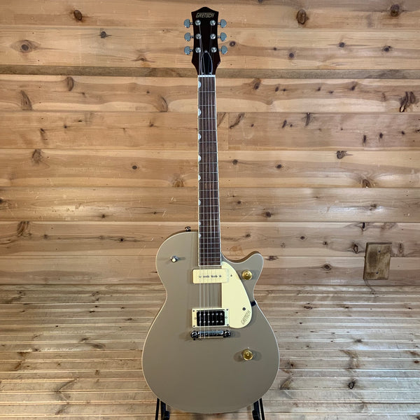 Gretsch G2215-P90 Streamliner Junior Jet Club P90 Electric Guitar - Sahara  Metallic