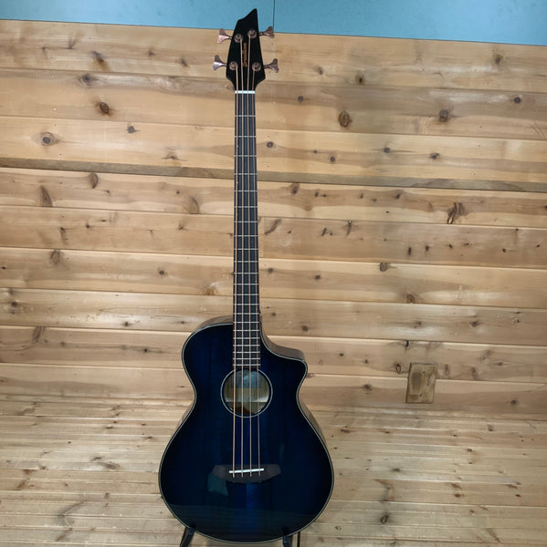 Breedlove Pursuit Exotic S Concert Twilight CE Myrtlewood Acoustic Electric Bass - Myrtlewood (HB)