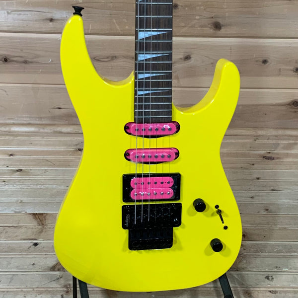 Jackson X Series Dinky DK3XR HSS Electric Guitar - Caution Yellow