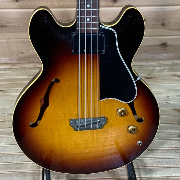 Gibson 1958 EB-2 Bass USED - 3 Tone Sunburst - Huber Breese Music