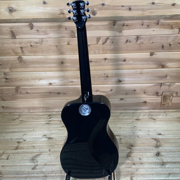 Journey Instruments OF660 Collapsible Carbon Fiber Acoustic Electric Travel Guitar - Gloss Black