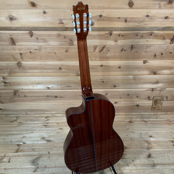 Ibanez GA6CE Classical Acoustic Guitar - Amber High Gloss
