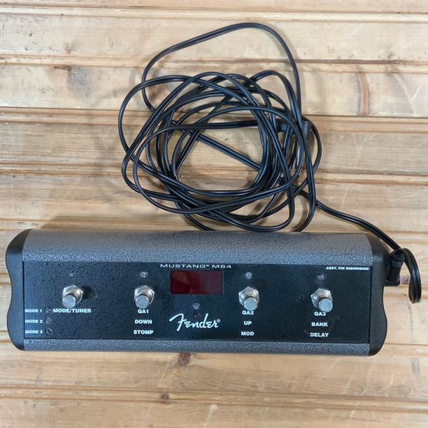 Fender Mustang Series Amplifier 4-Button Footswitch With 1/4