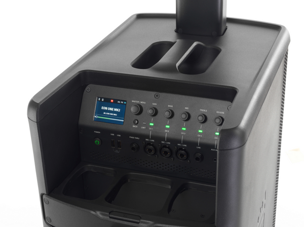 JBL EON ONE MK2 All-In-One Rechargeable Column PA W/ Built-In Mixer/ DSP
