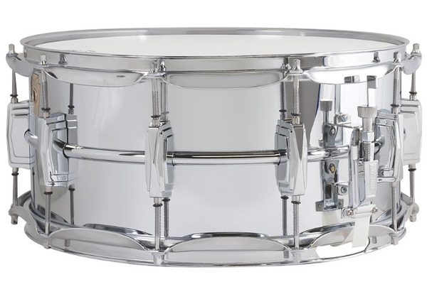 Ludwig Supralite Snare Drum Chrome Plated Huber Breese Music