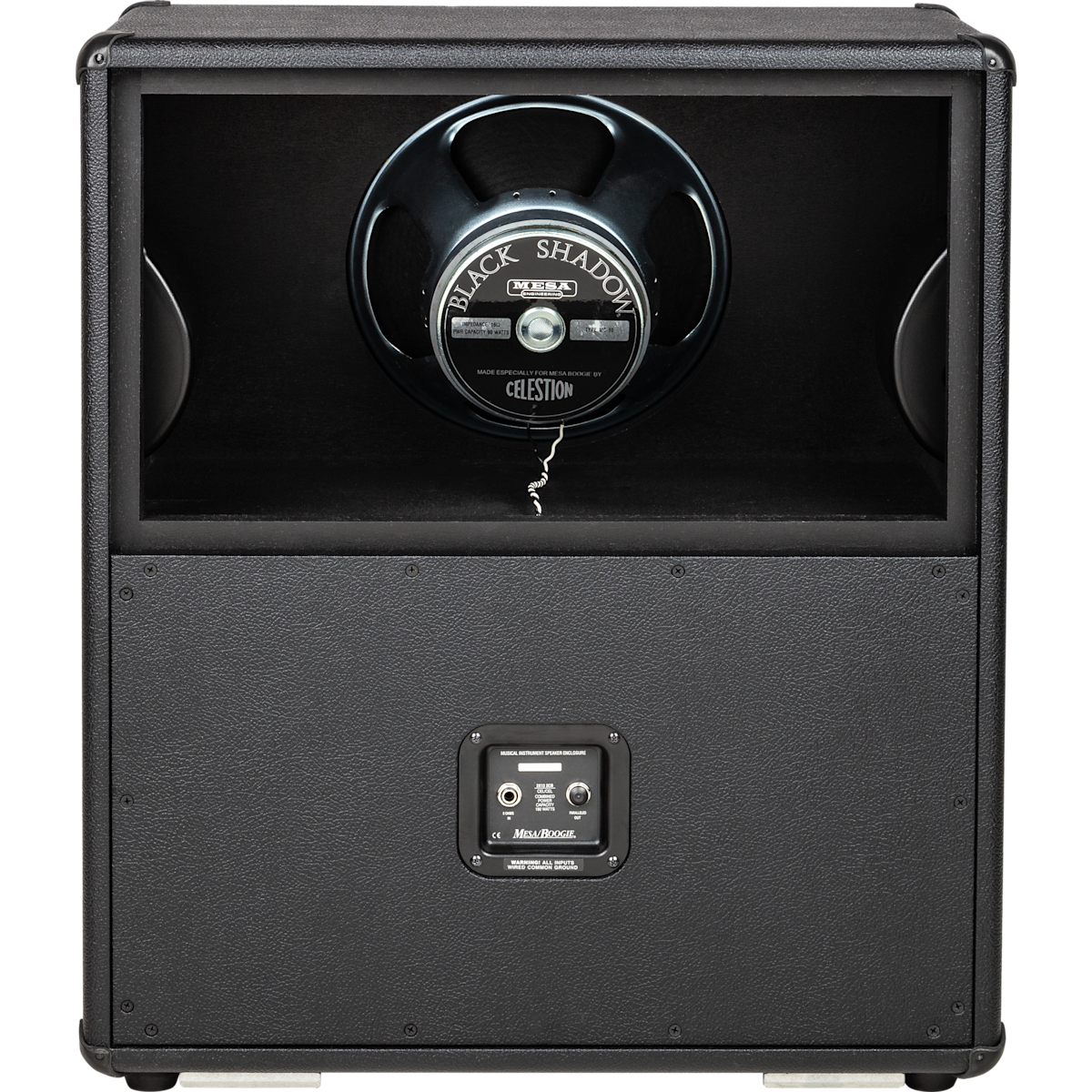 Mesa Boogie Vintage Split Back 2x12 Cabinet - Black Bronco / Black Mesa Boogie Vintage Split Back 2x12 Cabinet - Black Bronco / Black