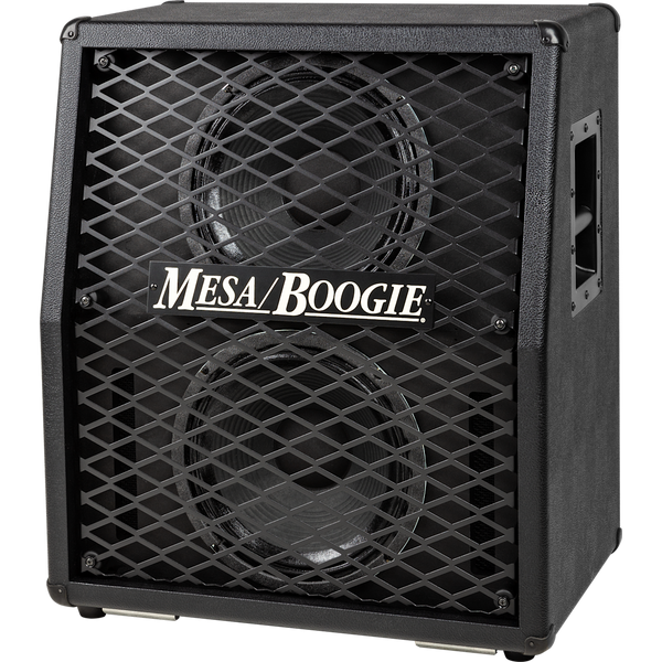 Mesa Boogie Vintage Split Back 2x12 Cabinet - Black Bronco / Black Metal Grille