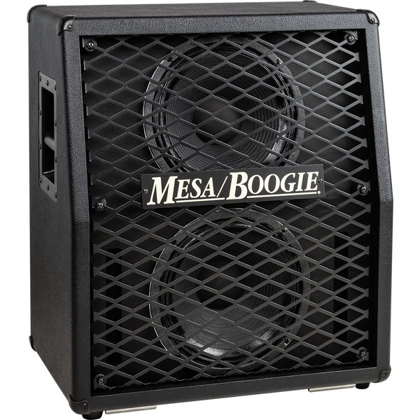 Mesa Boogie Vintage Split Back 2x12 Cabinet - Black Bronco / Black Metal Grille