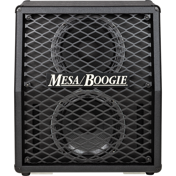 Mesa Boogie Vintage Split Back 2x12 Cabinet - Black Bronco / Black Metal Grille