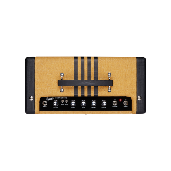 Supro Delta King 10 1X10 Combo Electric Guitar Amplifier - Tweed/Black