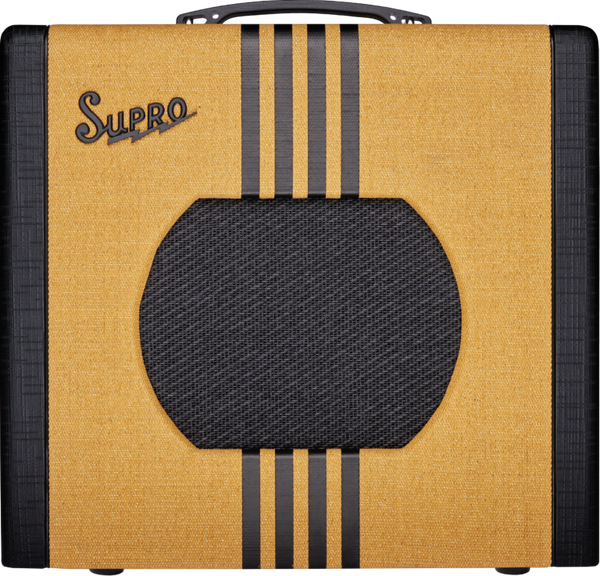 Supro Delta King 10 1X10 Combo Electric Guitar Amplifier - Tweed/Black