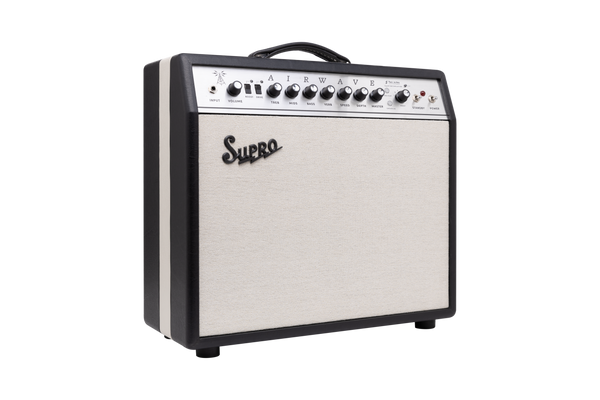 Supro Airwave Guitar Combo Amplifier - Black and Cream