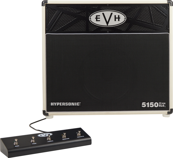 EVH 5150III Hypersonic 6L6 1x12 Combo Amplifier - Ivory