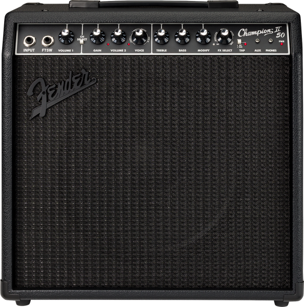 Fender Champion II 50 Blackout Guitar Amplifier
