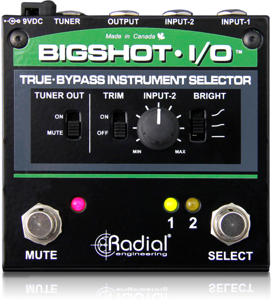 Radial BigShot i/o Instrument Switcher