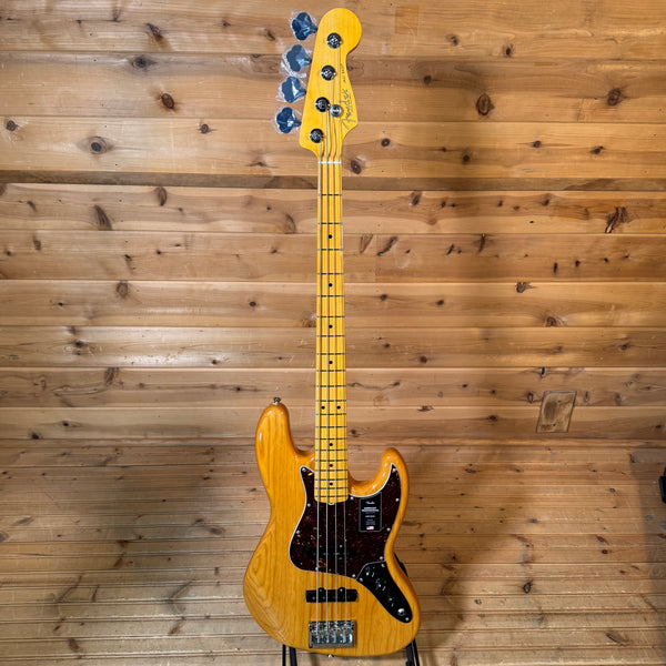 Fender American Professional Jazz Electric Bass Guitar - Natural