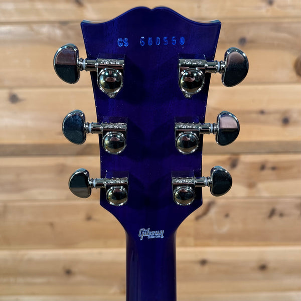 Gibson Custom Les Paul Figured Electric Guitar - Translucent Whale Blue