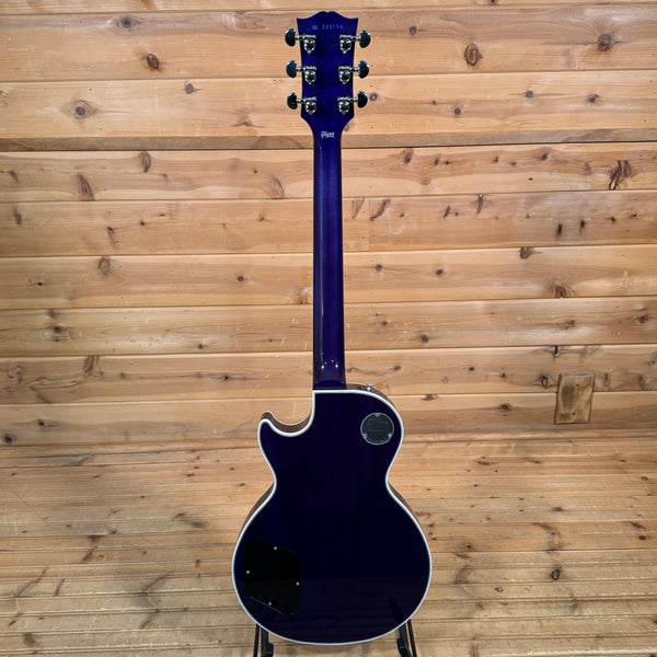Gibson Custom Les Paul Figured Electric Guitar - Translucent Whale Blue