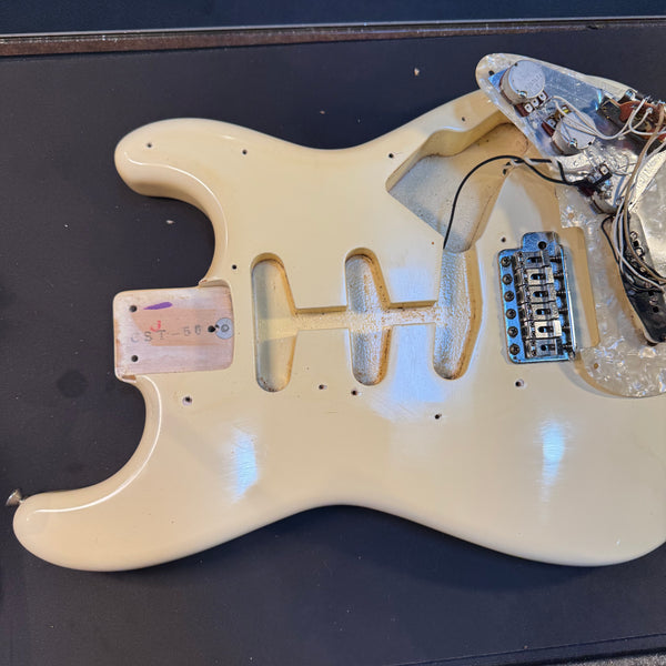 Fender 1985 Stratocaster Electric Guitar USED - Olympic White