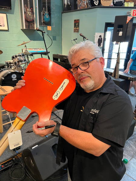 Fender Custom Shop Masterbuilt David Brown La Cabronita Especial 2.0 Journeyman Relic Electric Guitar - Giant Orange