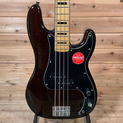 Squier Classic Vibe '70s Precision Electric Bass Guitar - Walnut
