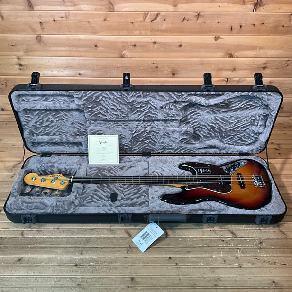 Fender American Professional II Fretless Jazz Bass - 3 Color Sunburst