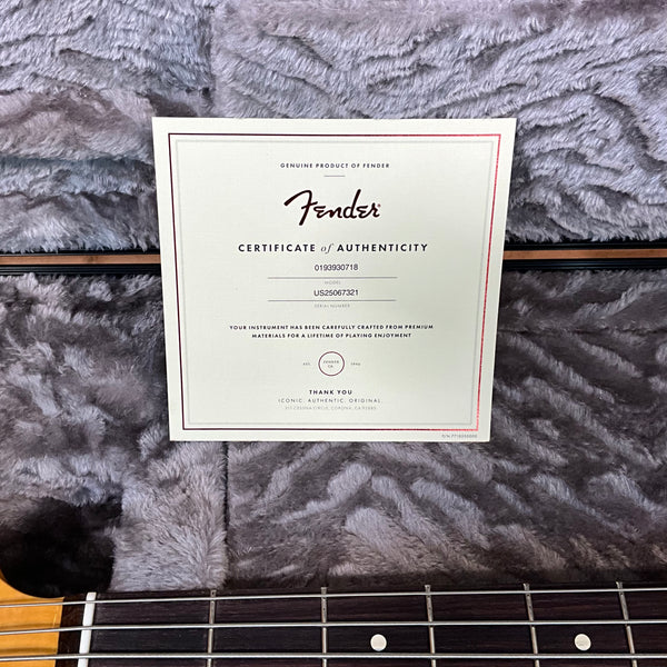 Fender American Professional II Precision Bass - Mystic Surf Green