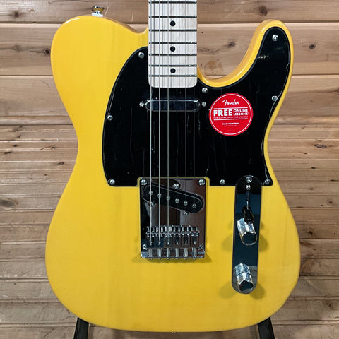 Squier Sonic Telecaster Electric Guitar - Butterscotch Blonde
