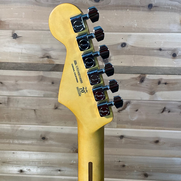 Fender Limited Edition American Professional II Stratocaster Thinline Electric Guitar - Transparent Surf Green