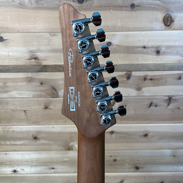 Ibanez Premium AZ427P2QM Electric Guitar - Twilight Blue Burst