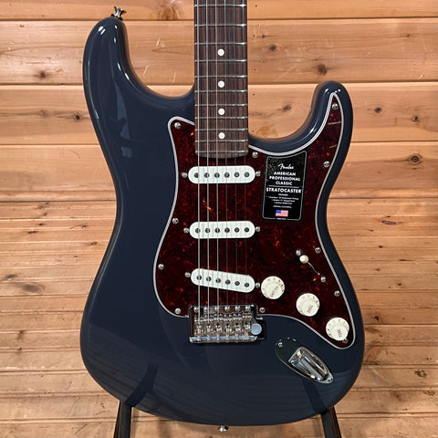 Fender American Professional Classic Stratocaster Electric Guitar - Faded Black
