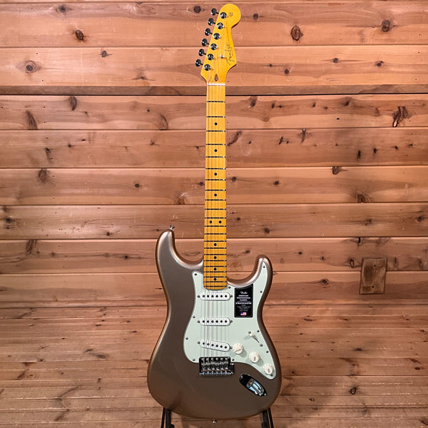 Fender American Professional Classic Stratocaster Electric Guitar - Faded Firemist Gold