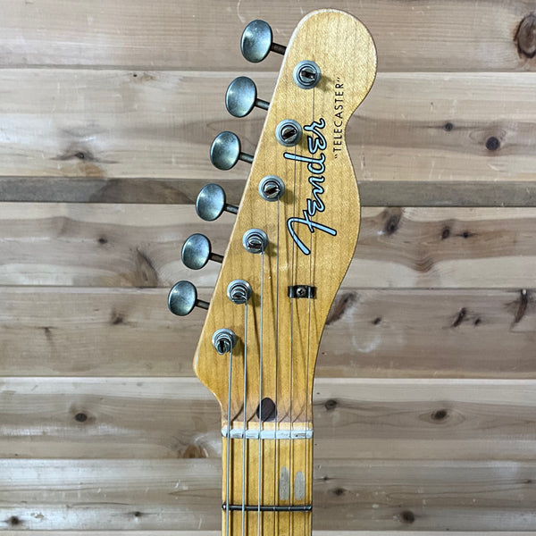 Fender Custom Shop Postmodern Telecaster Journeyman Relic Electric Guitar - Aged Black