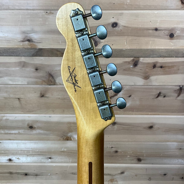 Fender Custom Shop Postmodern Telecaster Journeyman Relic Electric Guitar - Aged Black