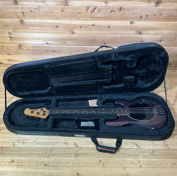 Ernie Ball Music Man DarkRay Electric Bass Guitar - Dark Rainbow