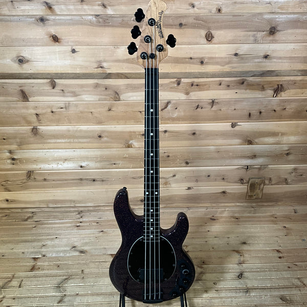 Ernie Ball Music Man DarkRay Electric Bass Guitar - Dark Rainbow