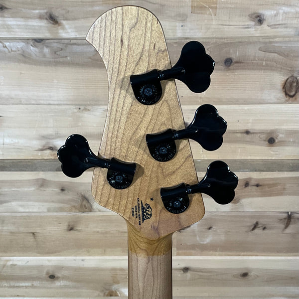 Ernie Ball Music Man DarkRay Electric Bass Guitar - Dark Rainbow